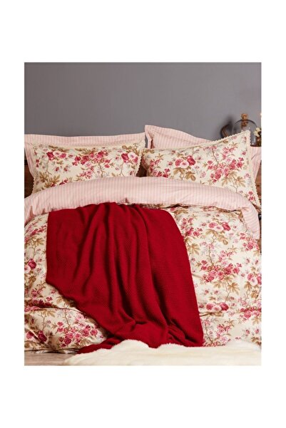 Karaca Home Destine Tek Kişilik Örgü Battaniye Takımı