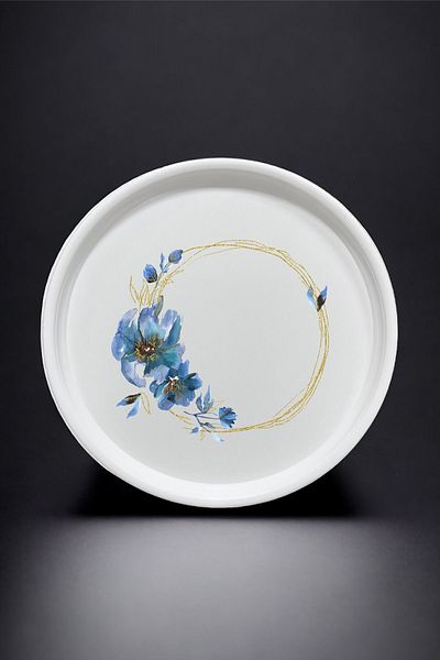 hemlife 70 Cm Sini Tableware - Food Presentation Tray and Floor Table
