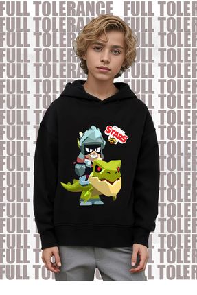 FULL TOLERANCE Brawl Stars Draco Cocuk Yeti kin Beyaz Sweatshirt Unisex Cocuk Sweatshirt Fiyat Yorumlar Trendyol