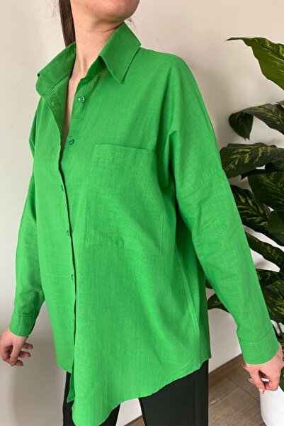 CİDDE Жіноча сорочка з льону