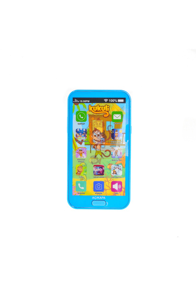 Erzi Oyuncak Cep Telefonu Kukuli Mavi Işıklı Sesli Türkçe