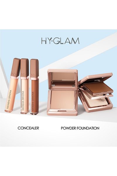 natasha denona HY-GLAM Powder Foundation R2 - Refill (12,5 g)