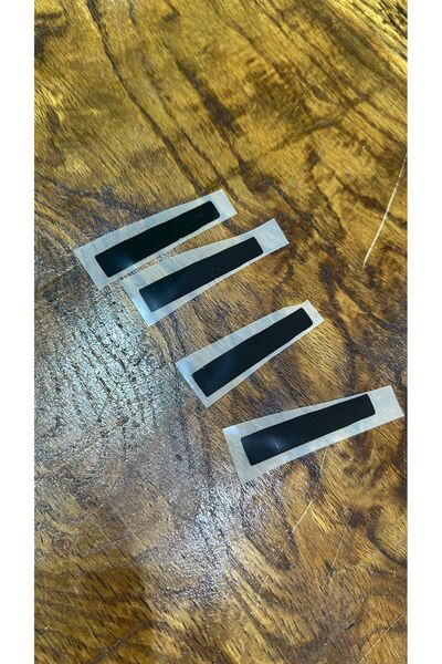 Gönülden Tasarım 6x1 cm Litera I Accesoriu de cusut cu fier de călcat - 4 buc