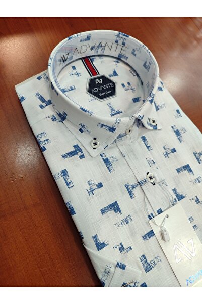 ADVANTE Güncüoglu 100% Cotton - Men's Short Sleeve and Pocket Shirt 1, Quality Classic
