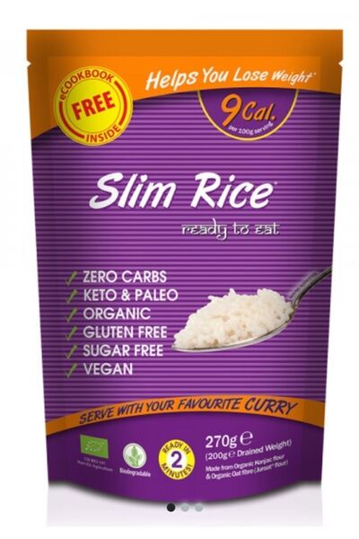 Tassya Ketojenik Konjac Noodle Makarna Pirinç Rice 9kcal (VEGAN, KARBONHİDRAT...