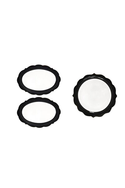 AROW SİYAH ALTIN 3'LÜ SERVİS SETİ