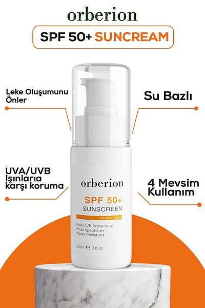 orberion SPF 50+ Anti-Blemish - 60ml Sunscreen for All Skin Types
