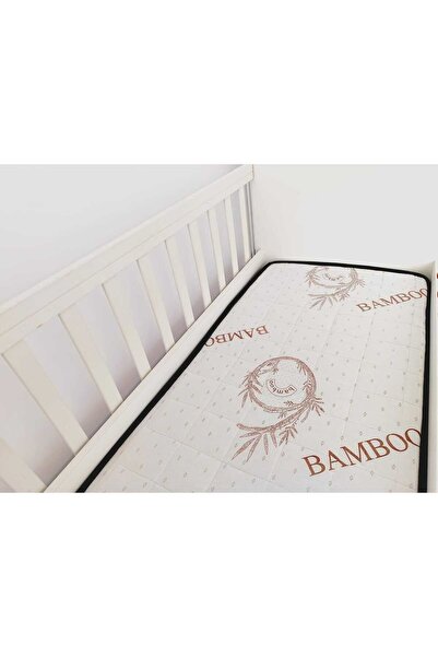 Bamboo KAPİTONELİ 60x120x10 SOFT BAMBOO BEBEK YATAĞI BMB-006