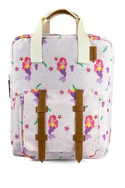 SUNSHINE Mermaid Ariel Mermaid Pattern Kindergarten Nursery Daily Use Children Backpack