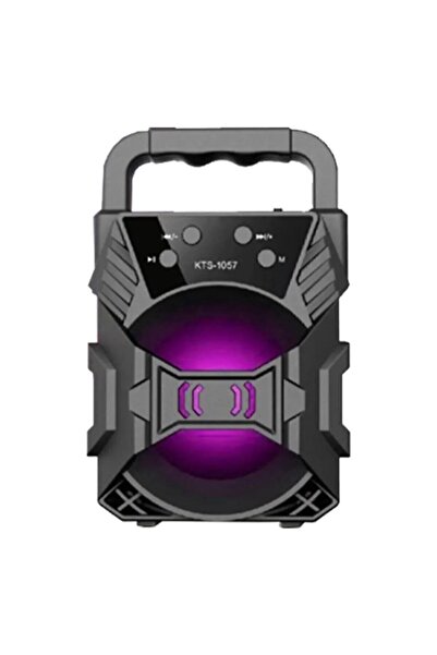 byzm Kts-1057 Bluetooth Kablosuz Hoparlör Ses Topu Müzik Çalar Mini Hoparlör