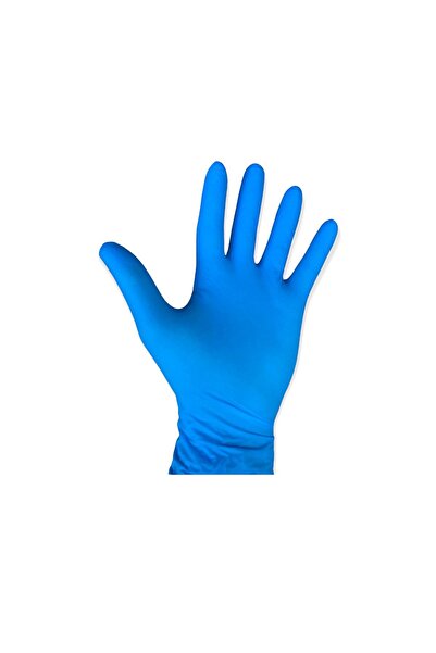 ayliz plast&ambalaj Ayliz Plast Ambalajtek Kullanımlık Lateks Mavi Pudrasız N...