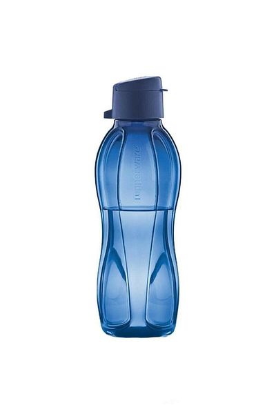 Tupperware Eco Bottle Water Bottle 1 Lt Dark Blue Bpa Free