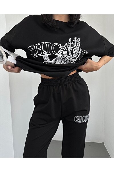 MODARİCH Tricou Michigan Eagle Pantaloni de trening Jogger - Tricou cu imprim...