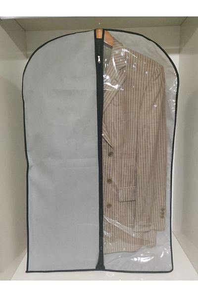 Umut Suit Cover, Garment Protector and Carrier Cover, Gamboç, Transparent Visible, 64x100 cm