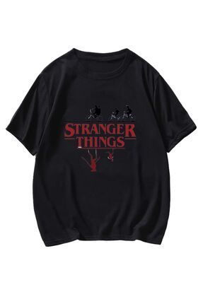 Stranger things t shirt discount