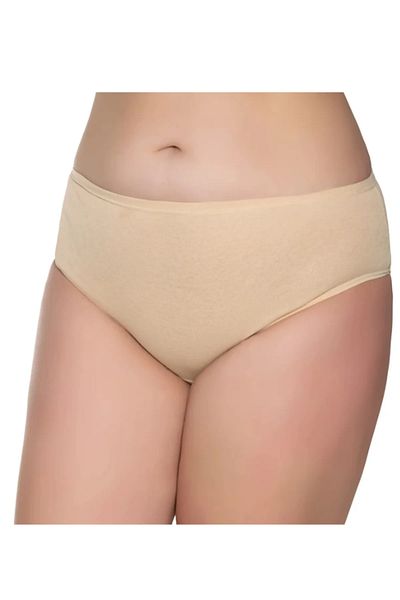 PİERLES Colorful Ribbed Women's Bato Panties Set of 5