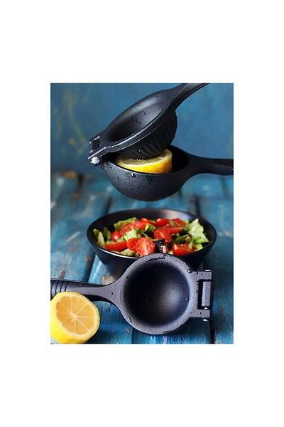 Natural Lemon Patterned Cast Iron Juicer