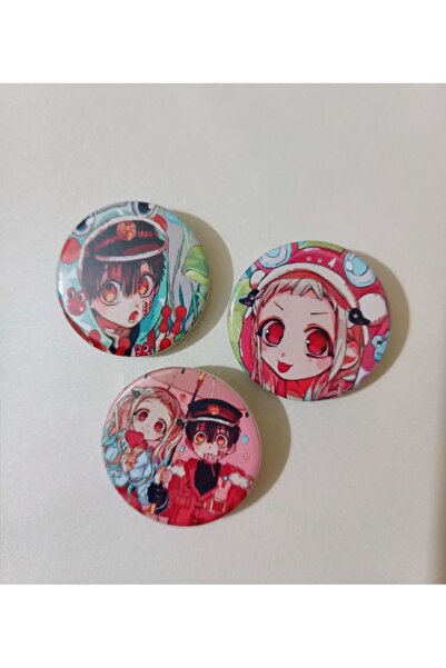 Genel Markalar Major Selection Hanako Nene Anime Buton Rozet 37Mm 3 Adet