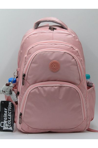 Bevitton GirayCollection Black Unisex School Backpack - Water Repellent Fabric 34600