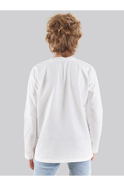 Denokids Boy's Long Sleeve Crocodile T-shirt