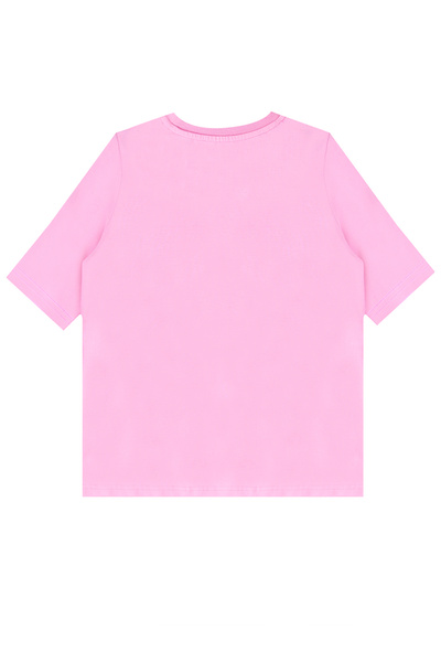 Denokids Girl's Short Sleeve T-shirt - Bunny Pattern