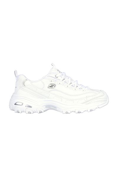 SKECHERS D'Lites Fresh Start - Dámské bílé tenisky 11931 WSL