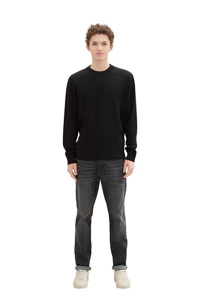 Tom Tailor Denim Crewneck kötött blúz