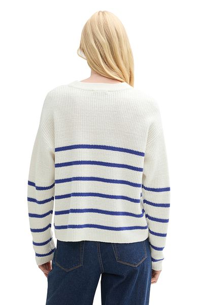 Tom Tailor Denim Pruhovaný svetr