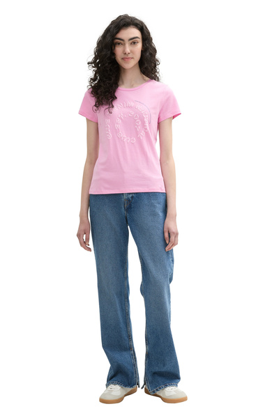 Tom Tailor Denim printed basic T-shirt