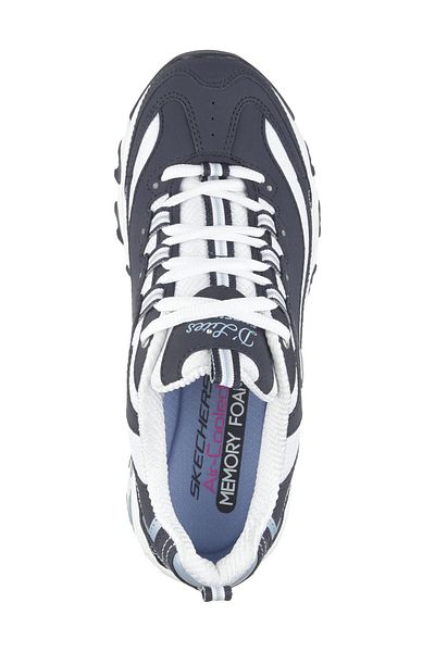 SKECHERS D'LITES-BİGGEST FAN frauen Navy Blau Sneakers-11930 NVW