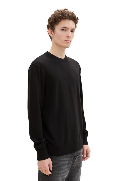 Tom Tailor Denim Crewneck kötött blúz