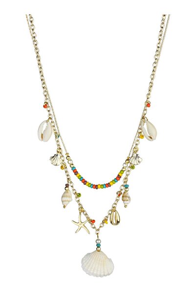 Klips Concept قلادة من الخرز على شكل كائنات بحرية - سلك مزدوج