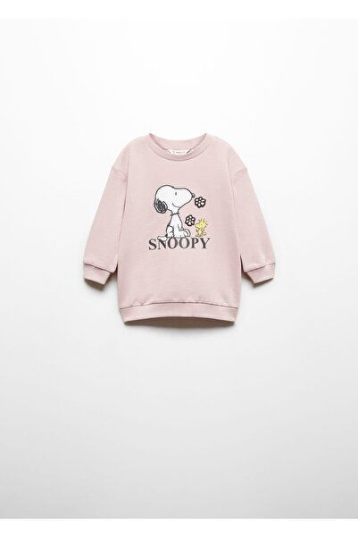 MANGO Baby Snoopy sweatshirt elbise
