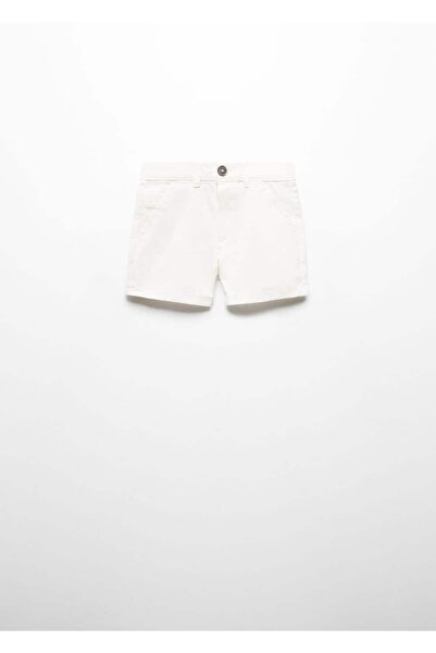 MANGO Baby Σορτς βερμούδας από βαμβακερό Chino Slim Fit