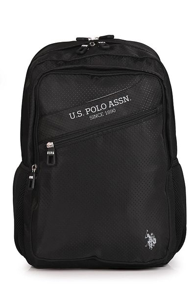 U.S. Polo Assn. Πόλο Ασν. Plçan24279 - Μαύρο σχολικό σακίδιο πλάτης