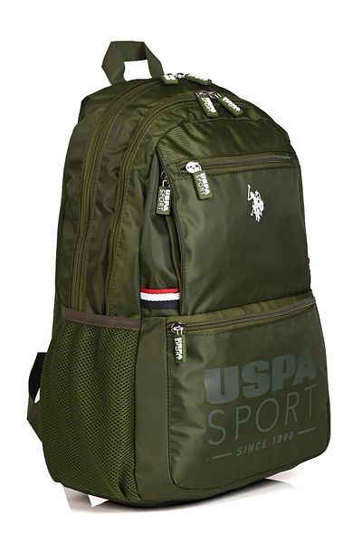 U.S. Polo Assn. Πόλο Ασν. Plçan24437 - Σχολικό Σακίδιο Χακί