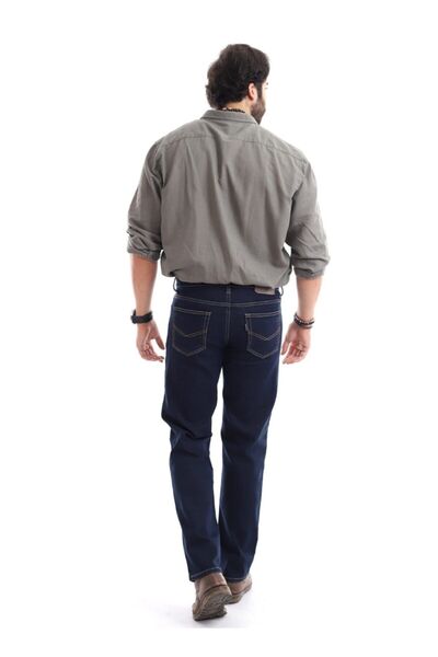 DPR's JEANS Erkek Mavi Dark Büyük Beden Zagor Jeans 667