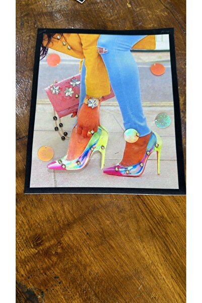 Gönülden Tasarım 23x19 cm 3D Sa kamenčićima Armadıkış aplikacija sa šljokicama