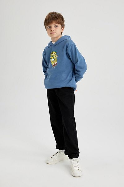 DeFacto Boy's Jogger Jean Trousers - Lace-Up Waist, Pocket Leg B2993A823Wn