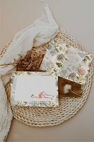 Spacepiks Vintage Not Kartı 8x5 Cm 100 Adet - Teşekkür Kartı