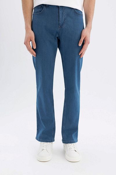 DeFacto Diago-Jeanshose mit hoher Taille und weitem Bein - Comfort Fit D2403AX24SM