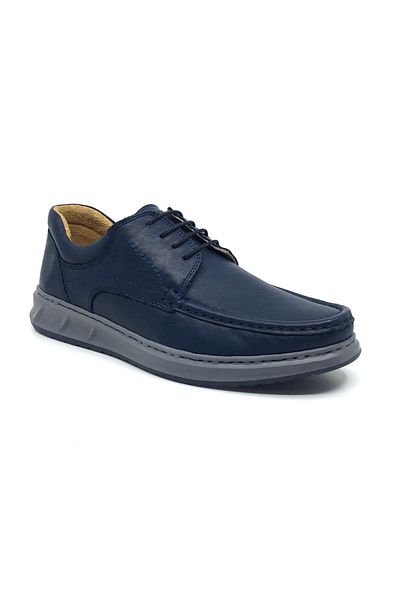 Luis Figo Men's Orthopedic Loafers - 100% Genuine Leather, Comfortable Casual Shoes, Large Shoes 40-48