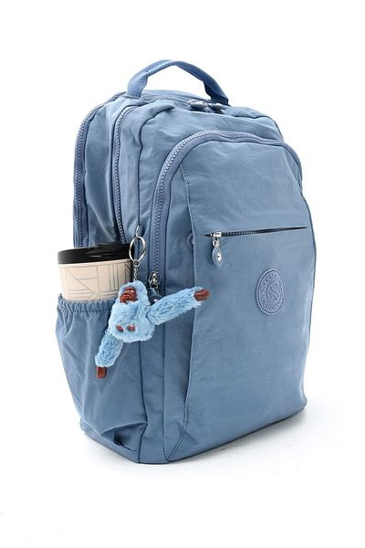 Lifonbag Țesătură Crinkle Unisex - Școală și rucsac pentru laptop de dimensiuni mari, rezistente la apă, cu mai multe compartimente