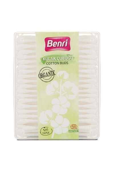 Benri Organic Ear Cleaning Swab 200 Pieces
