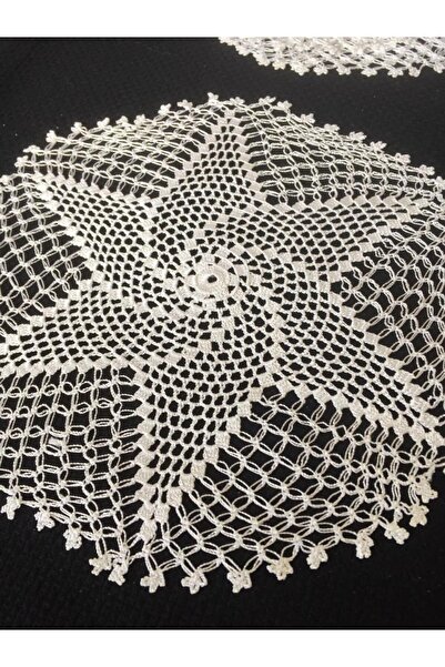 Papatyam El Örgüsü tığ Oyası 6 Parça yatak odası takımı/El İşi Dantel Dantel Örtü/