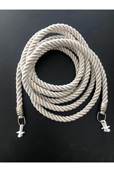 Genel Markalar Krem Kruvaze Perde Tül Fon Toplama Aparatı,perde Toplama Kordonu (300CM)