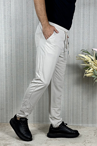 kotpan denim Gray Men's Jogger Pants - Double Leg