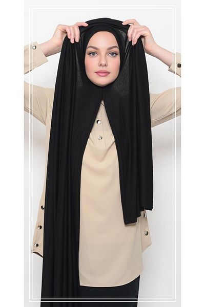 Lerra Practical and Instant Combed Cotton Shawl Hijab