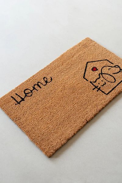 MODAPEK Koko Home - Non-Slip Built-in Textured Door Mat, Home Gift