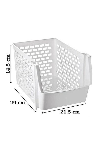 Open Home Concept White 3-Piece Multi-Purpose Cabinet, Sink and Refrigerator Organizer